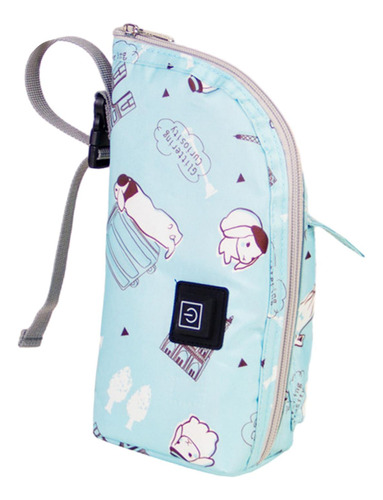 Bolsa Para Biberón Infantil, Calentador De Biberón De Azul