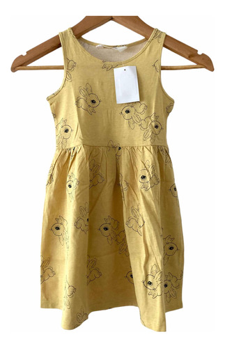 Vestido Nena Musculosa Solero Hym Nuevo 5-6 Años