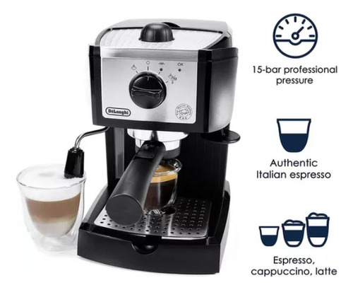 Cafetera Espresso De'longhi Para Café Express Y Capuchinos