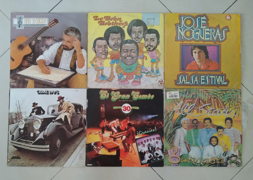 Salsa Discos Cumbias Lps Vinilos Fania Tico Seeco Vaya