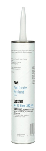 3m Ultrapro Autobody Sealant, 08300, Bronceado, 1/10 Gal Car