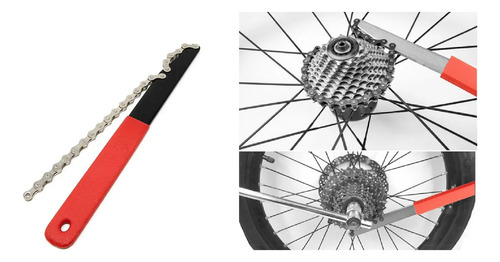 Extractor De Rueda Libre Sprock Cassette Llave Con Cadena