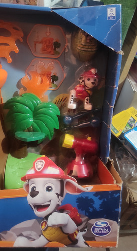 Paw Patrol Juguete Dino Volcano Playset Rescue