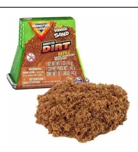 Monster dirt sales kinetic sand