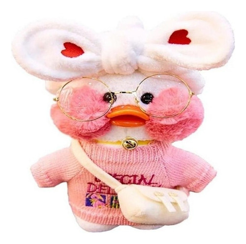 2 Peças Boneca De Pelúcia Lalafanfan Mimi Duck