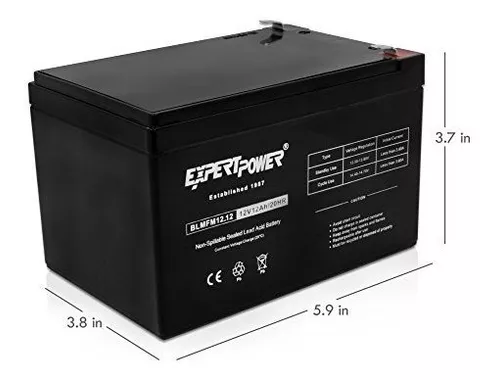 Expert Power baterías 12 voltios.