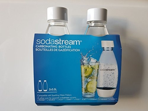 SodaStream Botella original 2 unidades 0,5 litro/16,9 oz lanzado en 2017 