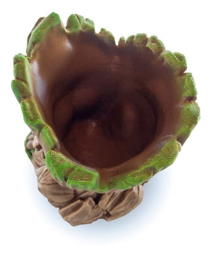 Imagen 5 de 6 de Baby Groot Maceta - Lapicero Figura Impresa En 3d 20 Cm