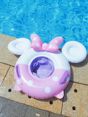Flotador De Natación Para Bebé Inflable Con Asiento Y Asa.