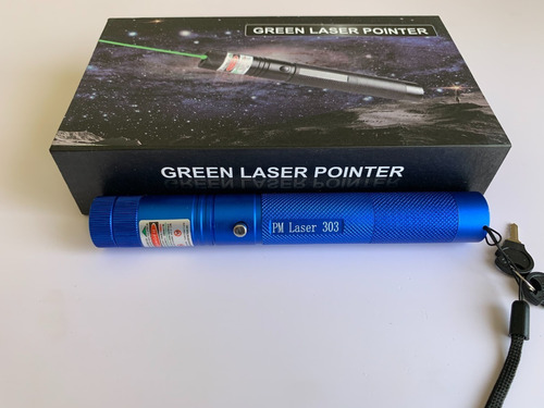 Puntero Laser Verde Astronomico Bateria 18650 6800mah 5000mt