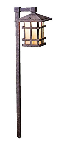 Kichler 15232agz Cross Creek Path Y Spread 1light 120v Bronc