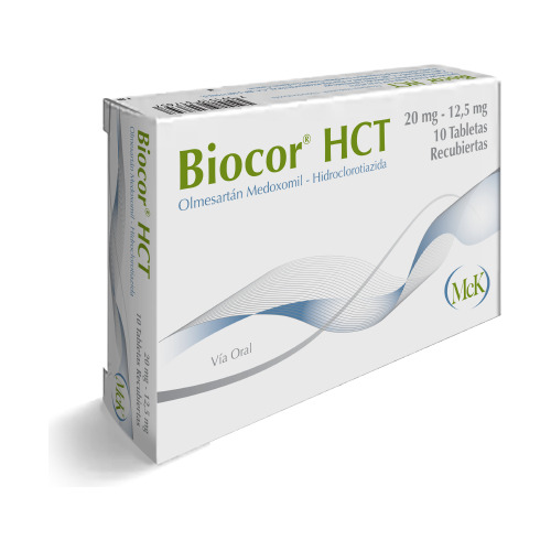Biocor Htc 20-12,5 X10 Tabletas