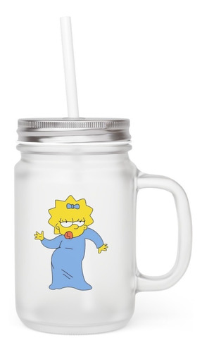 Mason Jar - Los Simpsons - Maggie