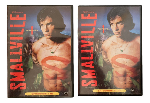 Dvd 6 Discos Smallville Temporada 1 Tom Welling 21 Episodios (Usado)