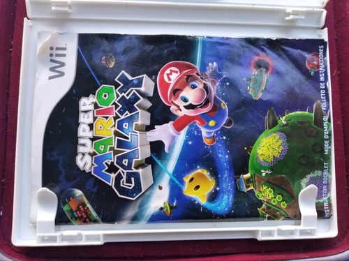 Super Mario Galaxy ( Juego Nintendo Wii ) _\(^o^)/_ 20v (Usado)