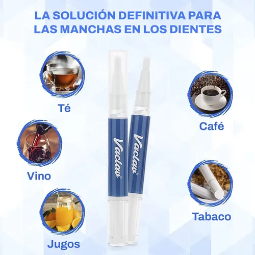 Reemplazo Dental Temporal 5 Dientes + Lápiz Blanqueo Rápido