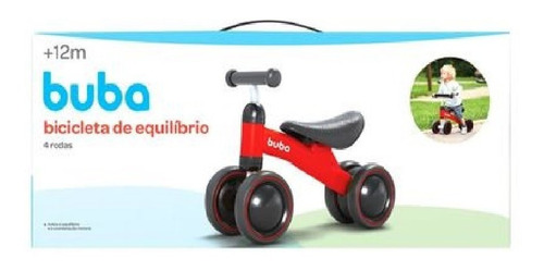 Bicicleta Infantil Bebê Sem Pedal Equilíbrio Buba Baby