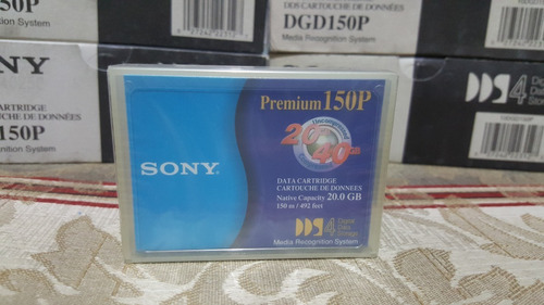 Cartucho Sony Premium Dgd150p Almacenamiento 20 A 40gb Dds4