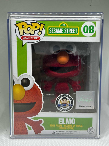 Funko Pop Elmo Flocked Sesame Street