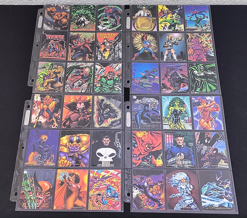 Semi Colección Pepsi Cards Marvel 1994 Retro Original 110pz (Usado)