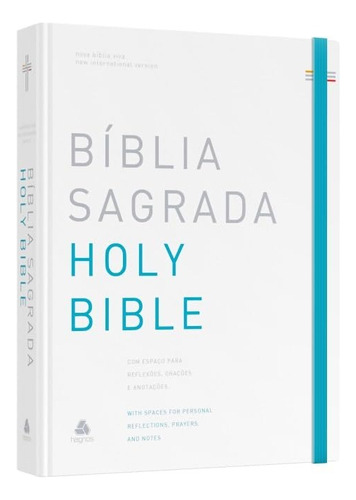 Bíblia Sagrada Nbv E Niv Holy Biblie | Bilíngue | Português E Inglês | Capa Dura | Peace, De Nbv E Niv. Editorial Hagnos, Tapa Mole En Português