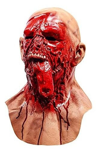 Máscara De Zombie Halloween Disfraz Vqwni