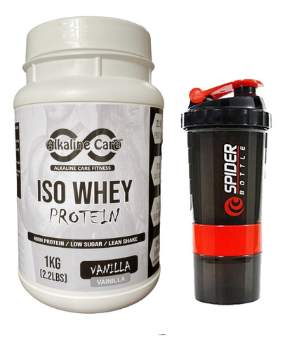 Whey Protein Iso (proteína) 1kg + Shaker