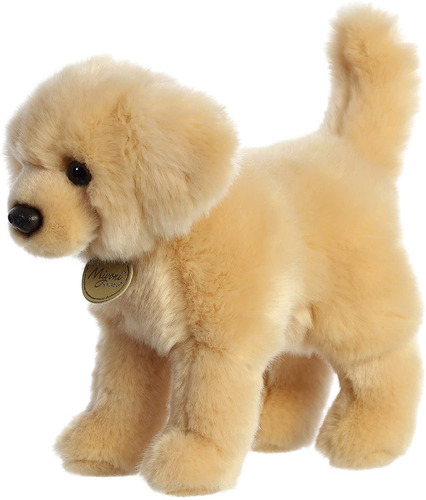 Imagem 4 de 5 de Pelúcia Cachorro Golden Retriever Série Miyoni Aurora 20cms