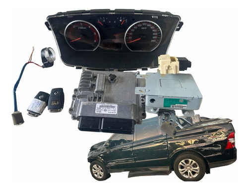 Kit Módulo De Injeção Ssangyong Actyon Sport 2.2 Diesel 2018 (Usado)