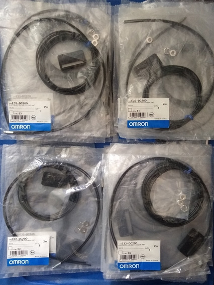 One For OMRON NEW E32-DC200 2M Photoelectric Switch Fiber E32DC200