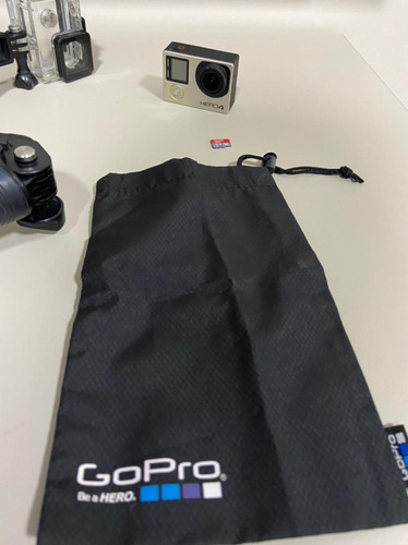 Gopro Hero 4 Silver + Cartão 64gb + Acessórios