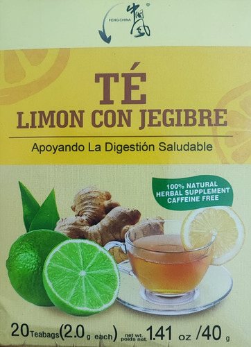 Te De Jenjibre Y Limon 