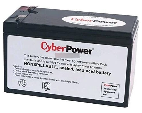 Cyberpower Rb1280a Cartucho De Batería De Repuesto, Sin Mant