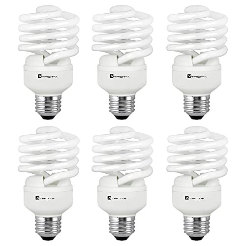 Bombilla Fluorescente Compacta T2 Espiral Cfl, Blanco F...