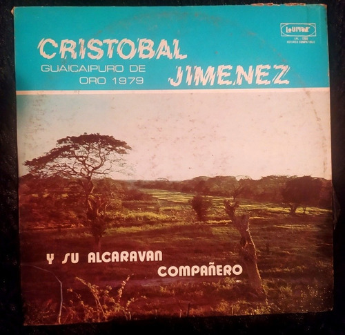 Disco Vinilo O Acetato # Cristóbal Jiménez... 