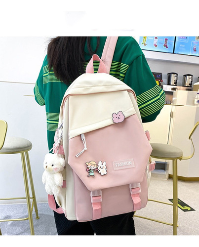 Moda Mochila Estudiantil Universal / Bolso De Computadora