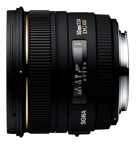 Sigma 50mm F/1.4 Ex Dg Hsm Lens For Canon Digital Slr Camera