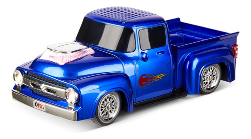 Qfx Bt-1956 Bluetooth 1956 Hot Rod Pickup Truck Réplica De A