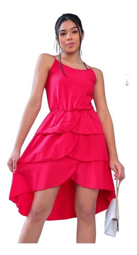 Imagem 3 de 4 de Vestido Infantil Juvenil Sereia Mullet Menina Mini Blogueira