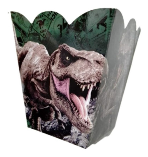 Caja Pochoclera Jurassic World X 12 Unidades