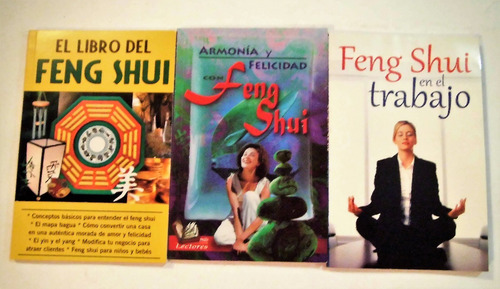 Paquete 3 Feng Shui Libro Del Feng Shui Armonía Y Felicidad