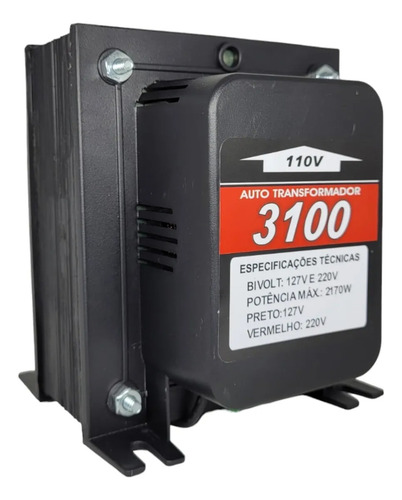 Transformador De Voltagem 3100va 2170w 110/220v E 220/110