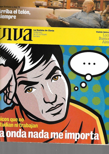 Revista Viva 2003 Pepe Soriano Juan Jose Sebrelli Fellini