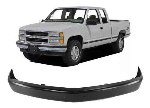 Paragolpe Delantero Chevrolet Silverado 1996 1997 1998 Negro