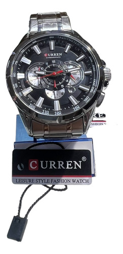 Reloj Curren Original De Hombre Malla De Metal Mod 8355