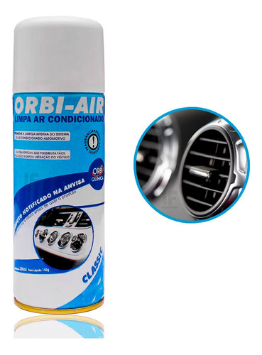 Limpa Ar Condicionado Automotivo Doméstico Spray Higienizado