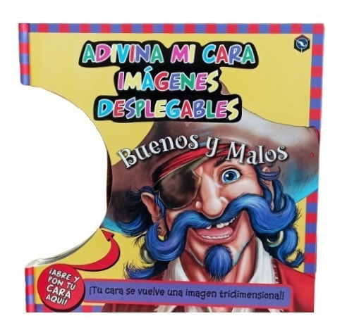 Libro Infantil Adivina Mi Cara, Buenos Y Malos