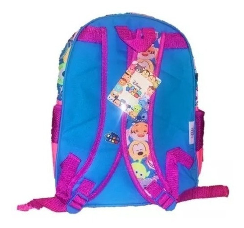 Mochila Escolar Primaria Tsum Tsum Disney Color Rosa