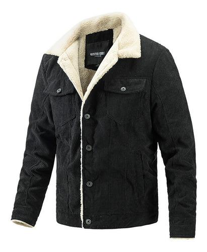 Invierno Nueva Moda Cálida Chamarra Polar Engrosamiento