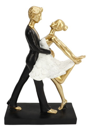 Escultura Romántica De Danza Para Pareja, Decoración De Resi